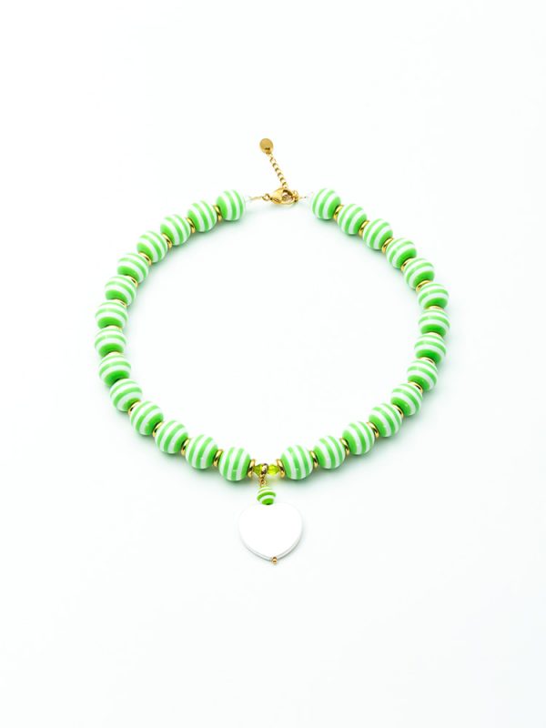 Short striped necklace - Ifigenia Loukou