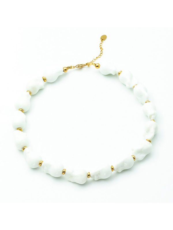 Short murano-like necklace - Ifigenia Loukou
