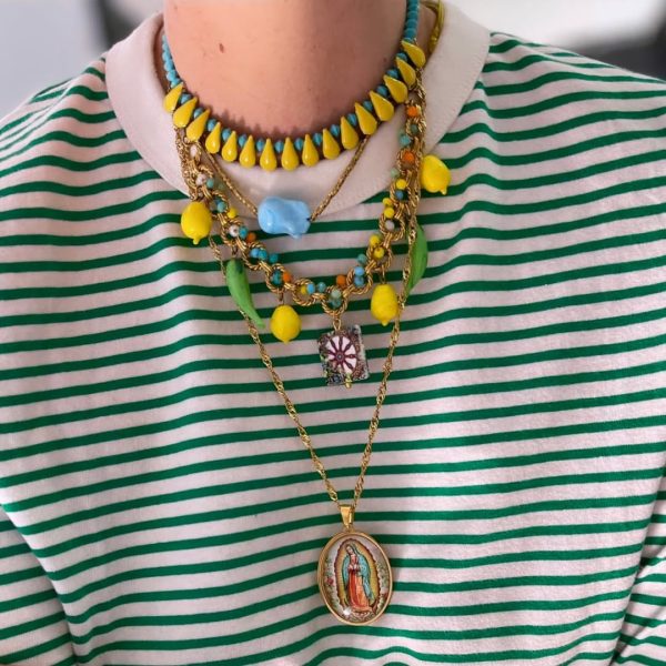 Short pearl necklace - Ifigenia Loukou - Image 3