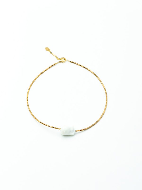 Short pearl necklace - Ifigenia Loukou - Image 9