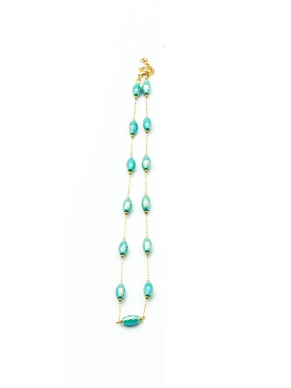 Short beaded necklace - Ifigenia Loukou