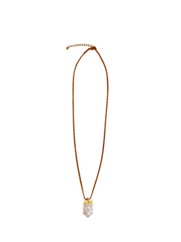 Short necklace with grapes - Ifigenia Loukou