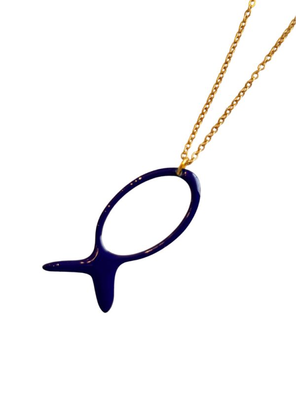 Enamel long necklace - Ifigenia Loukou - Image 2