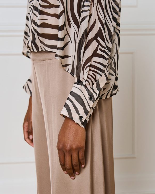 Printed shirt with long sleeves - Access Fashion - Image 5