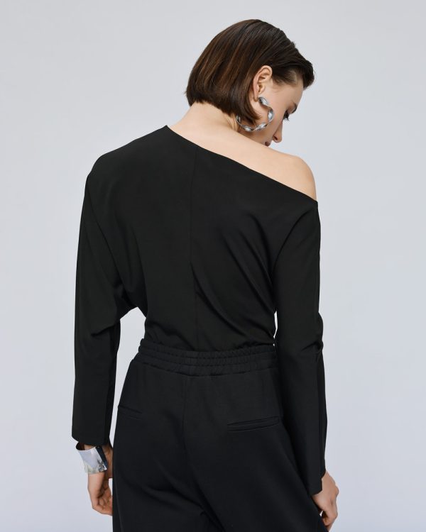 Top with asymmetric sleeves - Access Fashion - Image 8