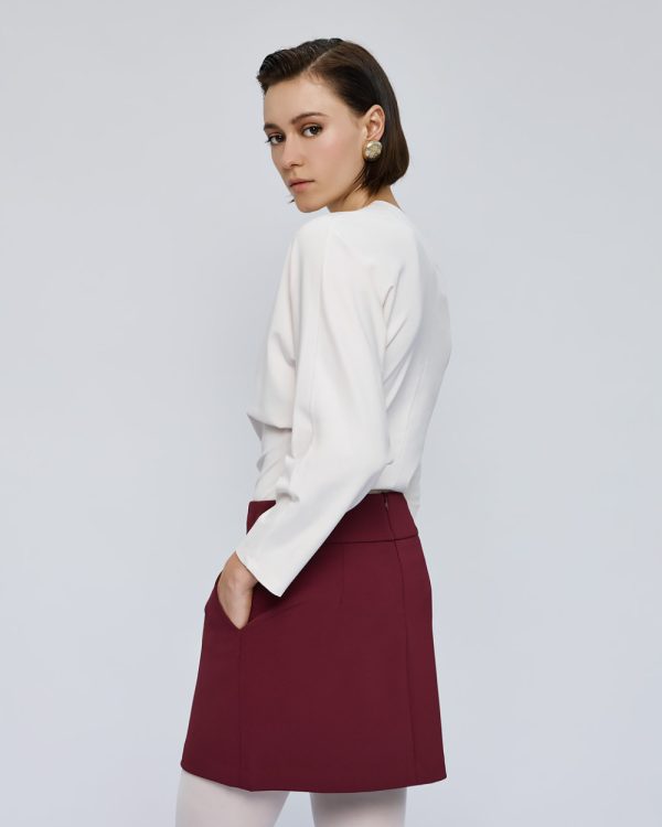 Top with asymmetric sleeves - Access Fashion - Image 10