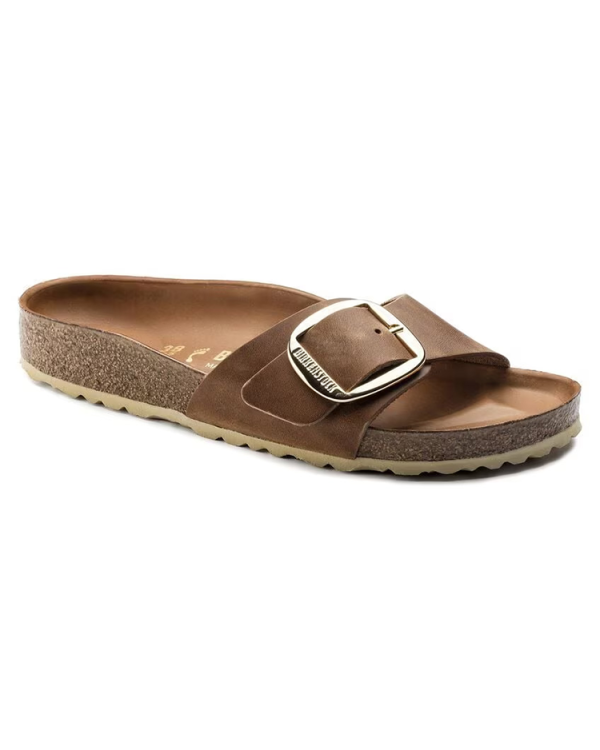 Madrid Big Buckle
Natural Leather Oiled - Birkenstock