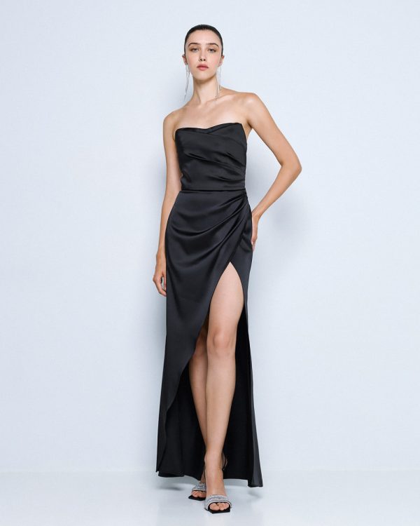 Satin maxi dress - Access Fashion - Image 8