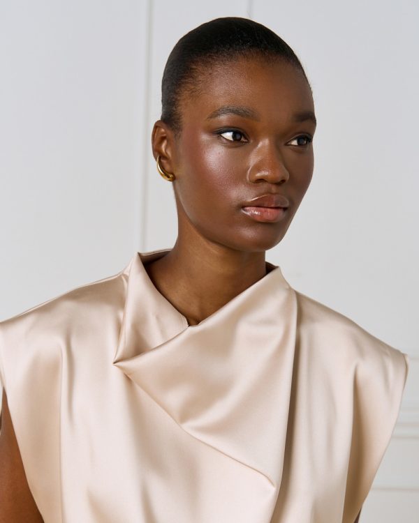 Sleeveless draped top - Access Fashion - Image 12
