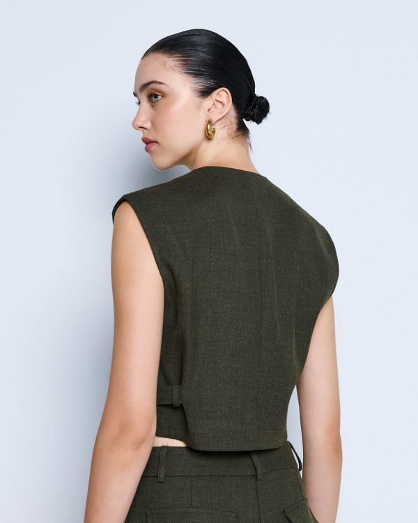 Vest-top with buckle - Access Fashion - Image 4