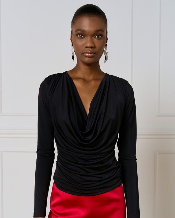 Draped blouse - Access Fashion - Image 12