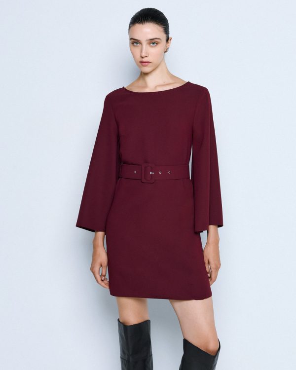 Long-sleeve mini dress - Access Fashion