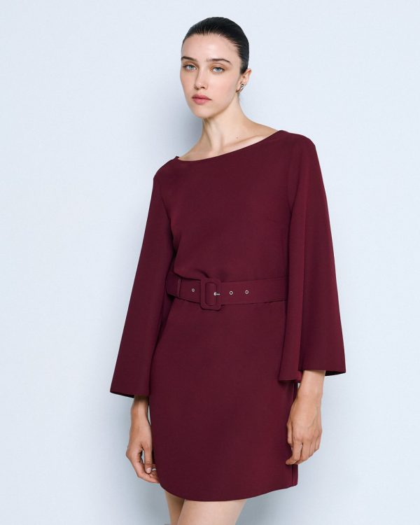 Long-sleeve mini dress - Access Fashion - Image 3