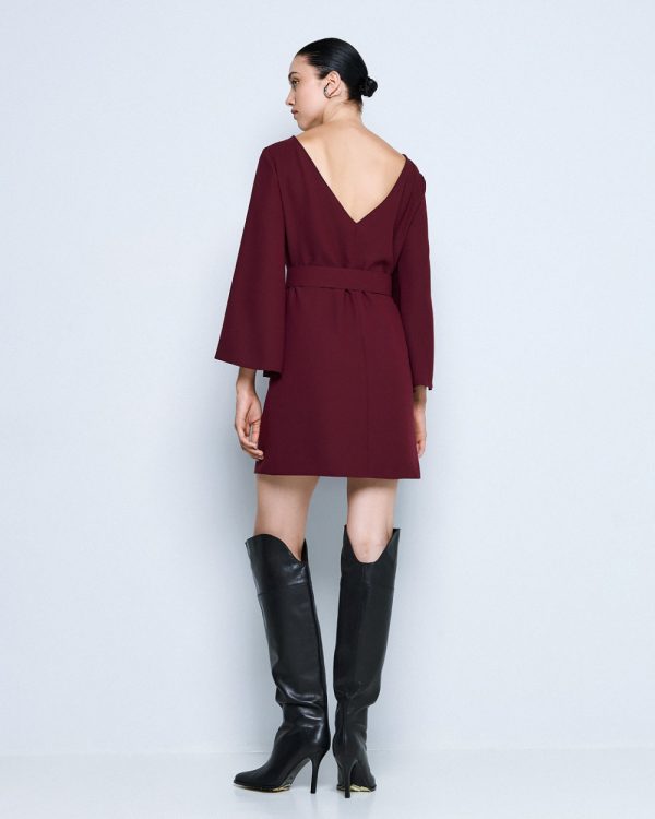 Long-sleeve mini dress - Access Fashion - Image 4