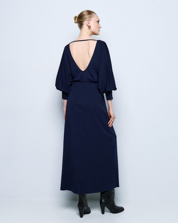 Maxi dress with an open back - Access Fashion - Image 8