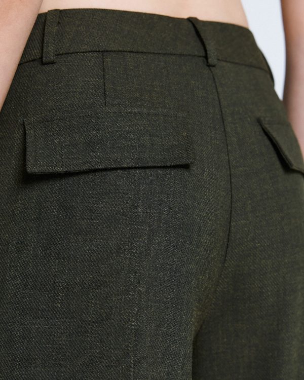 Wide-leg pants with turn-up hems - Access Fashion - Image 4