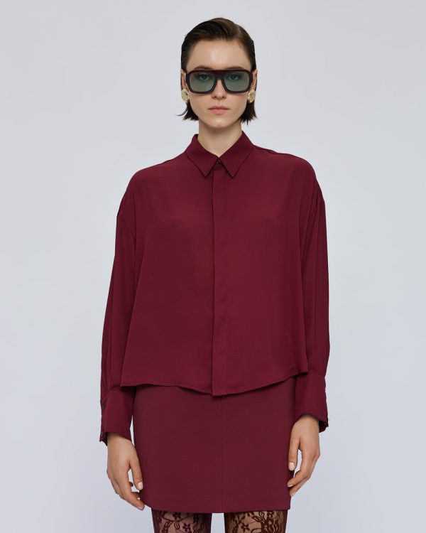Long-sleeved muslin shirt - Access Fashion - Image 3