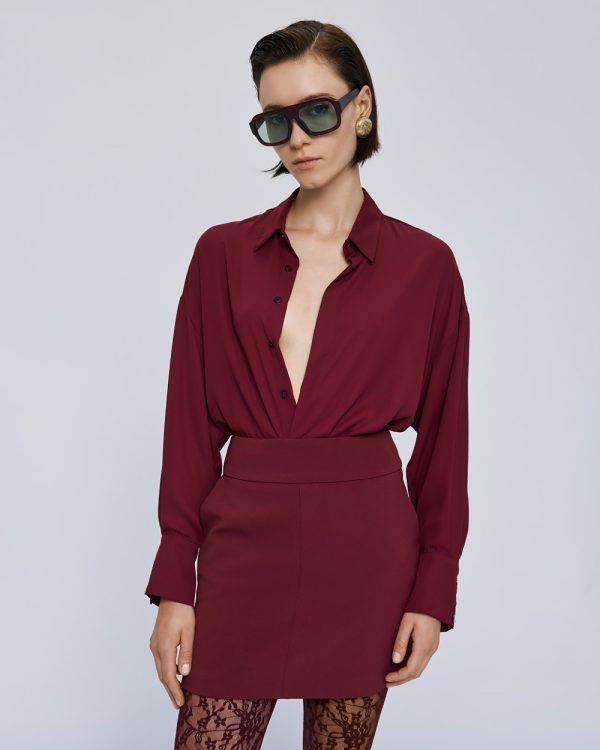 Long-sleeved muslin shirt - Access Fashion - Image 5