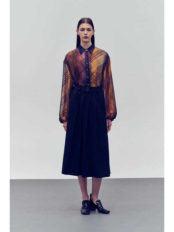 Blue water lily skirt - Devotion Twins