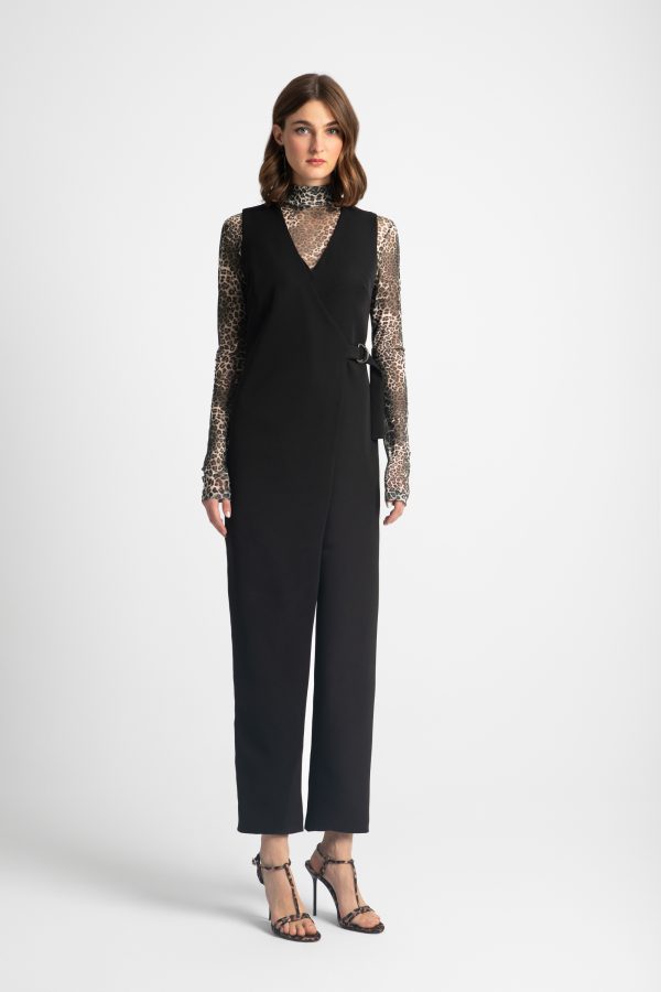Mesh turtleneck top - Moutaki - Image 2