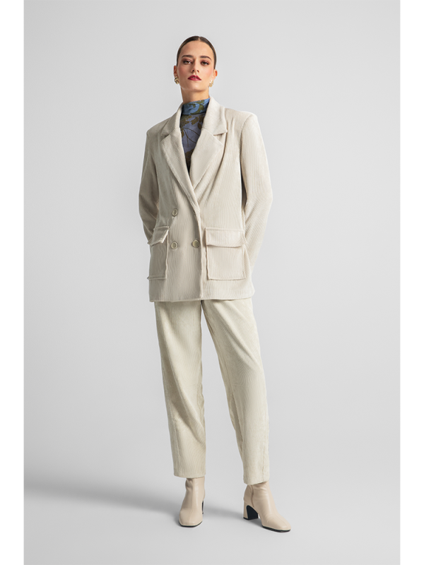 Mesh turtleneck top - Moutaki - Image 3