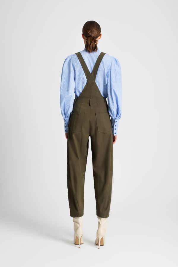 Jumpsuit with adjustable shoulder straps - Moutaki - Image 3