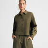 Boxy cropped shirt - Moutaki