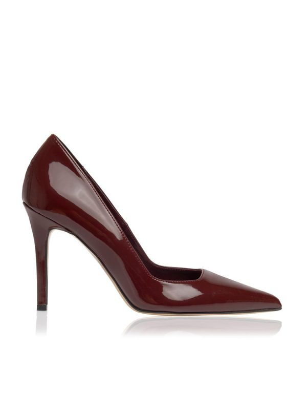 Classic patent stiletto pumps - Sante Shoes