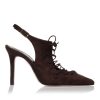 Lace-up slingback heels - Sante Shoes