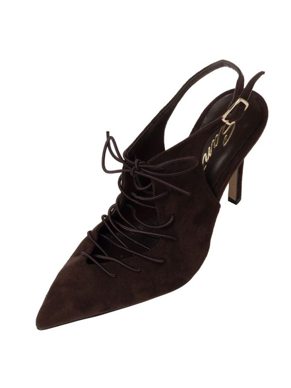 Lace-up slingback heels - Sante Shoes - Image 6