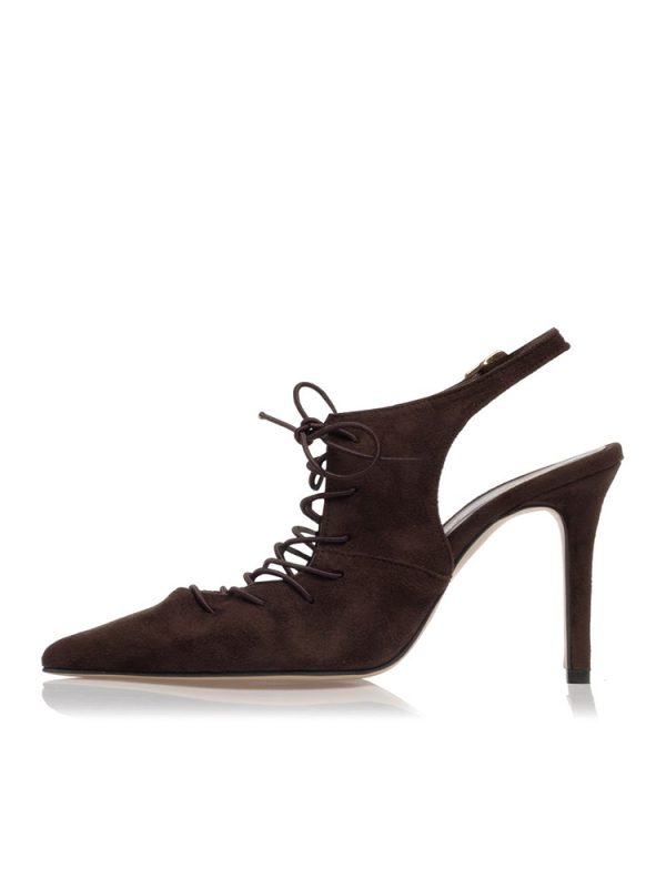 Lace-up slingback heels - Sante Shoes - Image 8