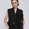 Sleeveless jacket with bows - Access Fashion