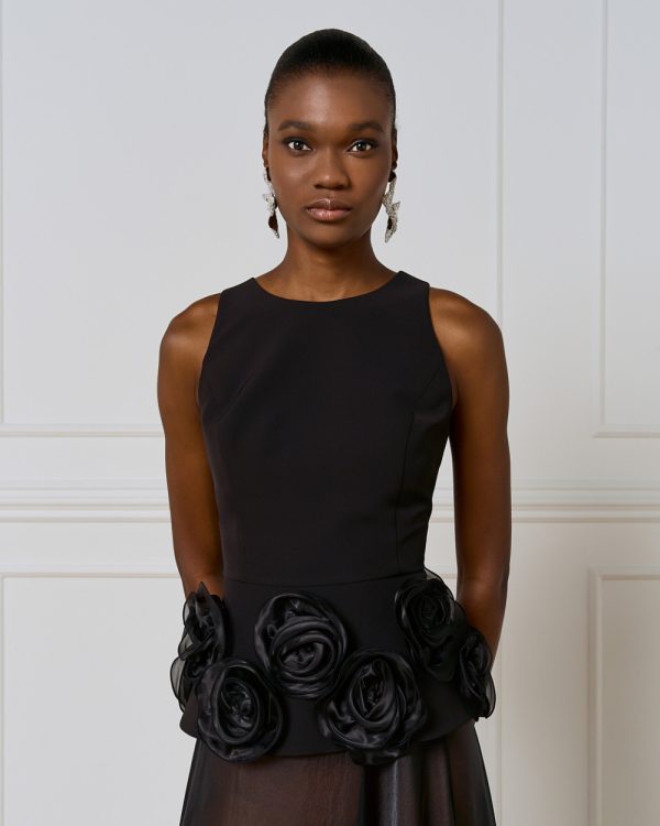 Top with flowers details - Access Fashion - Image 2