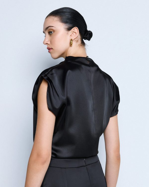 Sleeveless draped top - Access Fashion - Image 15
