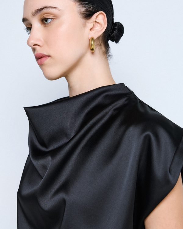 Sleeveless draped top - Access Fashion - Image 16