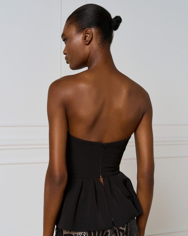 Top with ruffles and a cut-out - Access Fashion - Image 4