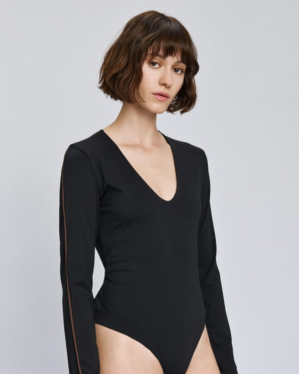 Bodysuit with long sleeves - Access Fashion - Image 4
