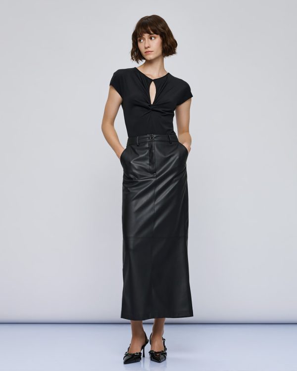 Cut-out bodysuit with knot detail - Access Fashion - Image 7