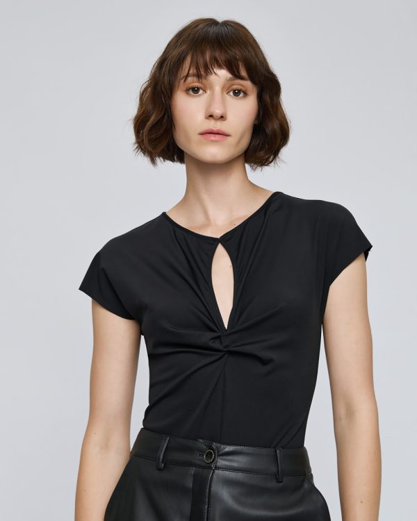Cut-out bodysuit with knot detail - Access Fashion - Image 8