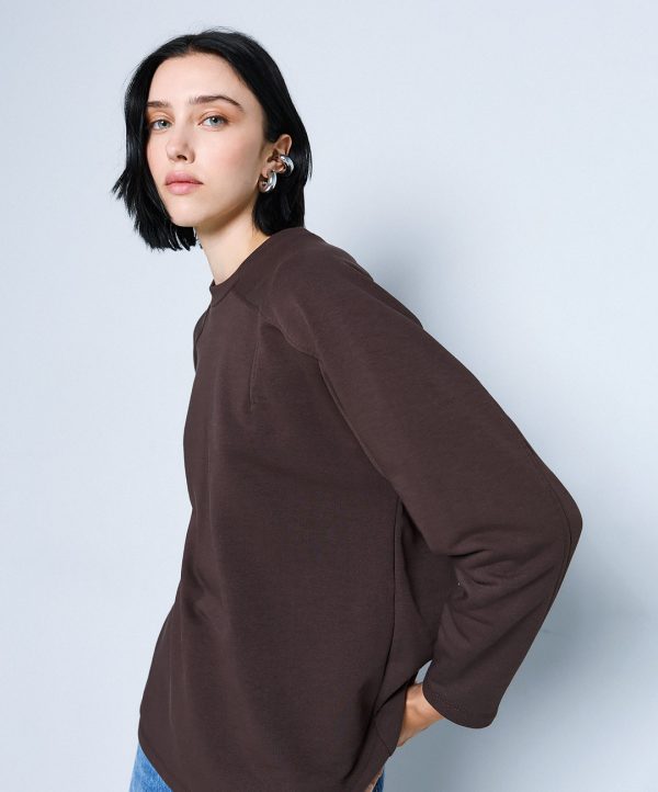 Long-sleeved top with decorative seams - Access Fashion - Image 8