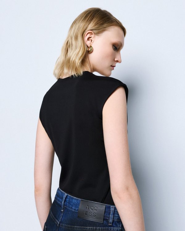 Bodysuit with V neckline - Access Fashion - Image 10
