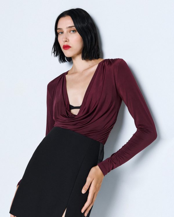 Draped blouse - Access Fashion - Image 2
