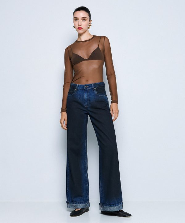 Tulle long sleeve top - Access Fashion - Image 6
