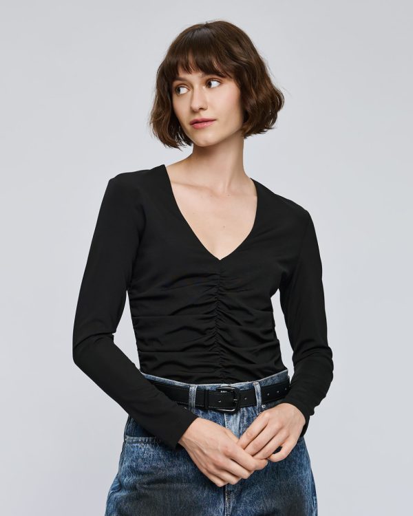 Blouse with gathered detail - Access Fashion - Image 5