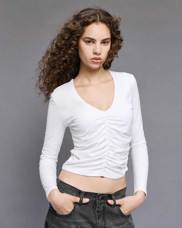 Blouse with gathered detail - Access Fashion