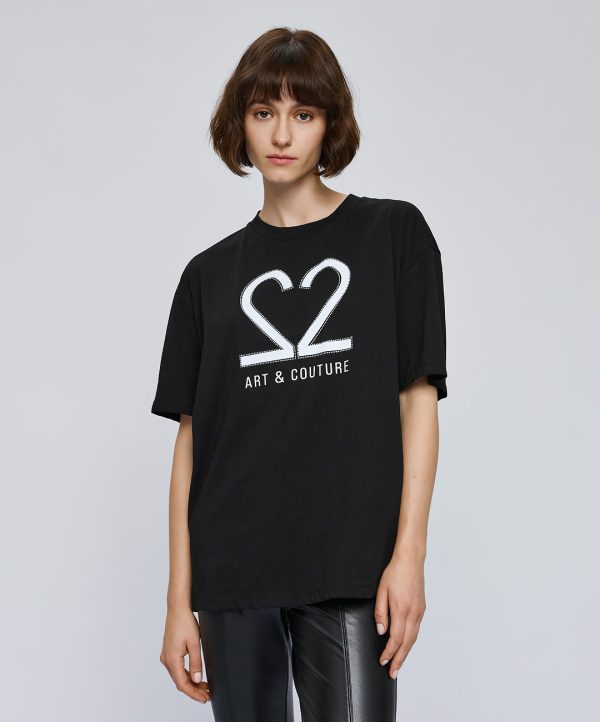 Cotton blouse with Art & Couture print - Access Fashion - Image 6
