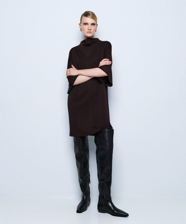 High-neck midi dress - Access Fashion - Image 7