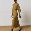 Maxi dress with an open back - Access Fashion