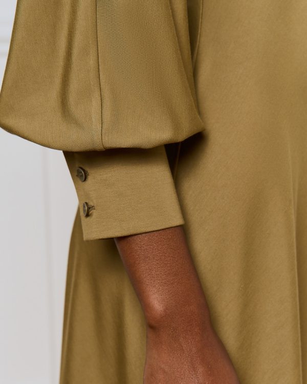 Maxi dress with an open back - Access Fashion - Image 4