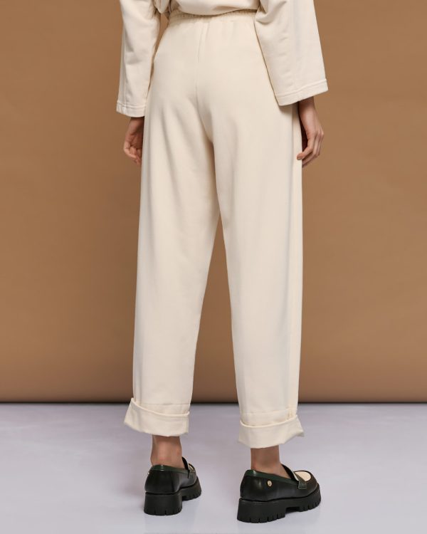 High-waist pants with an elastic waistband - Access Fashion - Image 4
